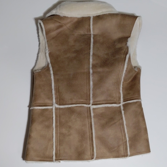 Women's En Creme faux fur vest size small - Picture 8 of 12